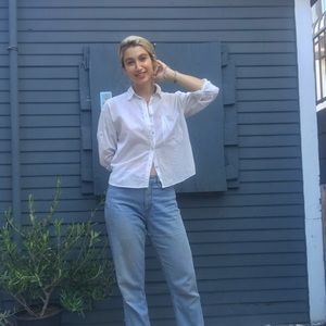 Cotton button down shirt